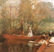 John Singer Sargent The Boating Party France oil painting artist